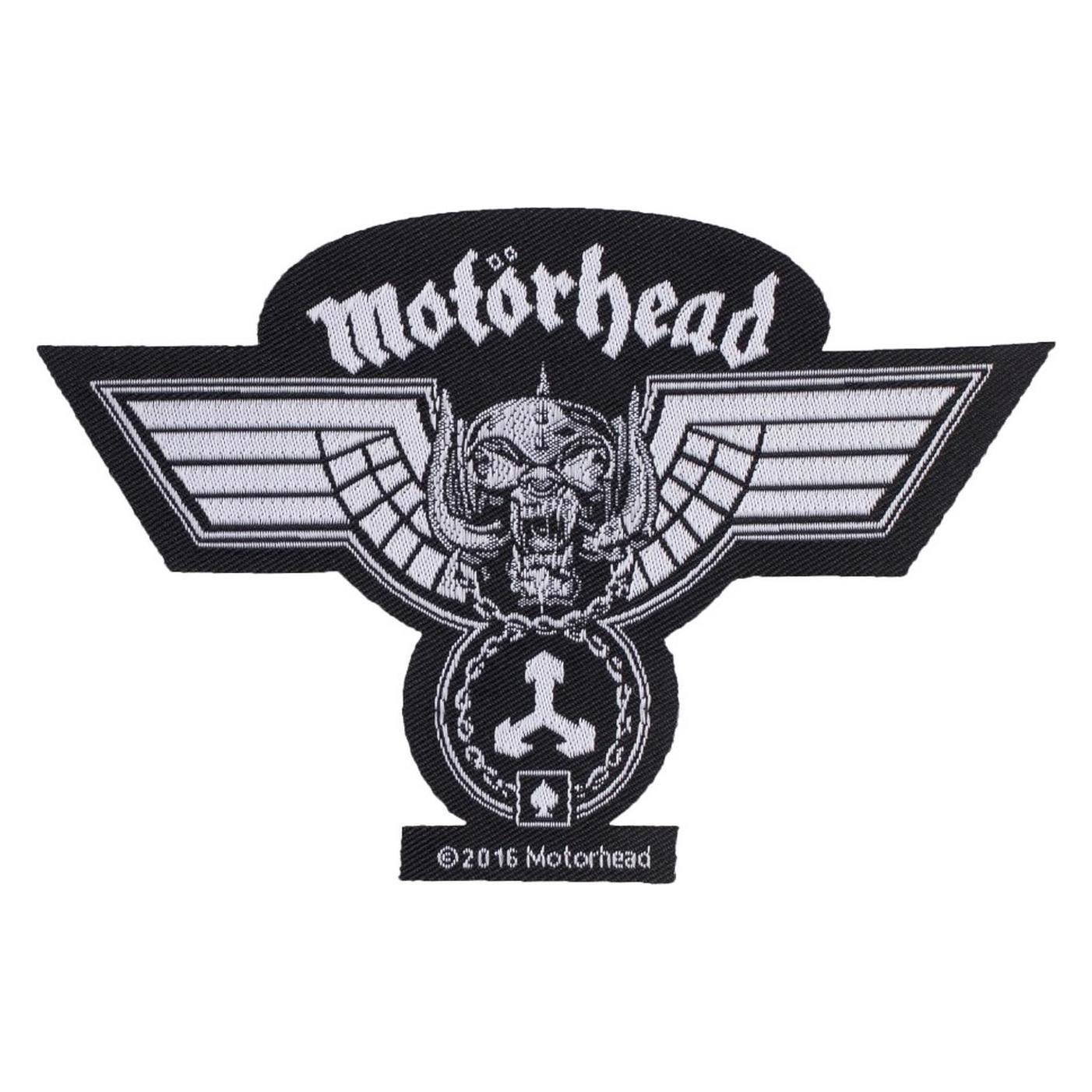 Motörhead Motorhead Hammered Warpig Logo Official New Black Cut Out Patch (8 x 12 cm) (44100452)