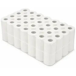 Küchenrollen 2-lagig Zellstoff hochweiß 32 Rollen 8 Pakete mit je 4 Rollen decorgeprägt a 64 Blatt