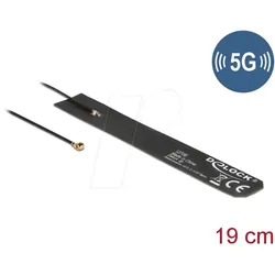 DELOCK 12706 - Antenne 5G LTE  MHF® Stecker, omnidirektional FPC