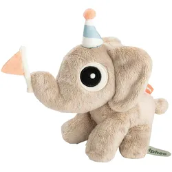 Done by Deer Kuscheltier Geschenkbox Elefant Elphee 24cm, beige