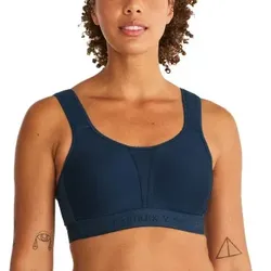Swegmark BH Kimberly Iconic Moulded Cups Sports Bra Marine Polyamid B 95 Damen