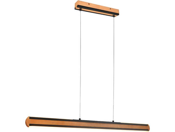 Pendellampe Tswana natur Holz 3200 lm B 110 cm - LED - Lichtfarbe: Warmweiss - Kaltes Tagesweiss - LED Energiesparlampen