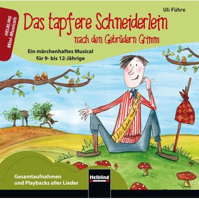 Das tapfere Schneiderlein. Audio-CD - Uli Führe, CD, 9783990353189