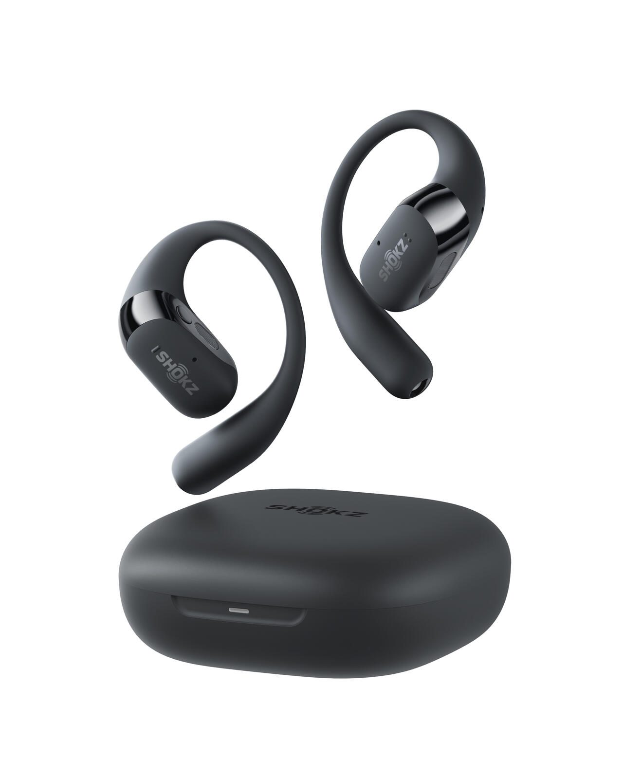 SHOKZ OpenFit 2+ True Wireless-Kopfhörer mit Mikrofon - schwarz T921-ST-BK