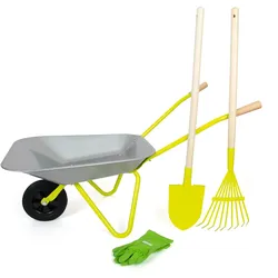 small foot Schubkarre mit Gartenwerkzeug - mehrfarbig