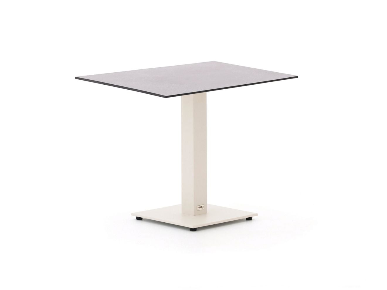 Forza Furniture Tuineettafel Forza Vierkant Beige HPL Kunststof 80 x 80 cm