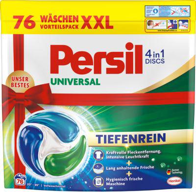 Persil Waschdiscs 4in1 Universal, für Weißwäsche, 76 Waschladungen