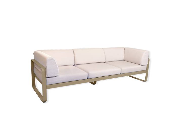 FERMOB BELLEVIE Garten-Club-Sofa 3-Sitzer
