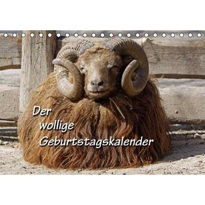 Der wollige Geburtstagskalender (Tischkalender immerwährend DIN A5 quer)