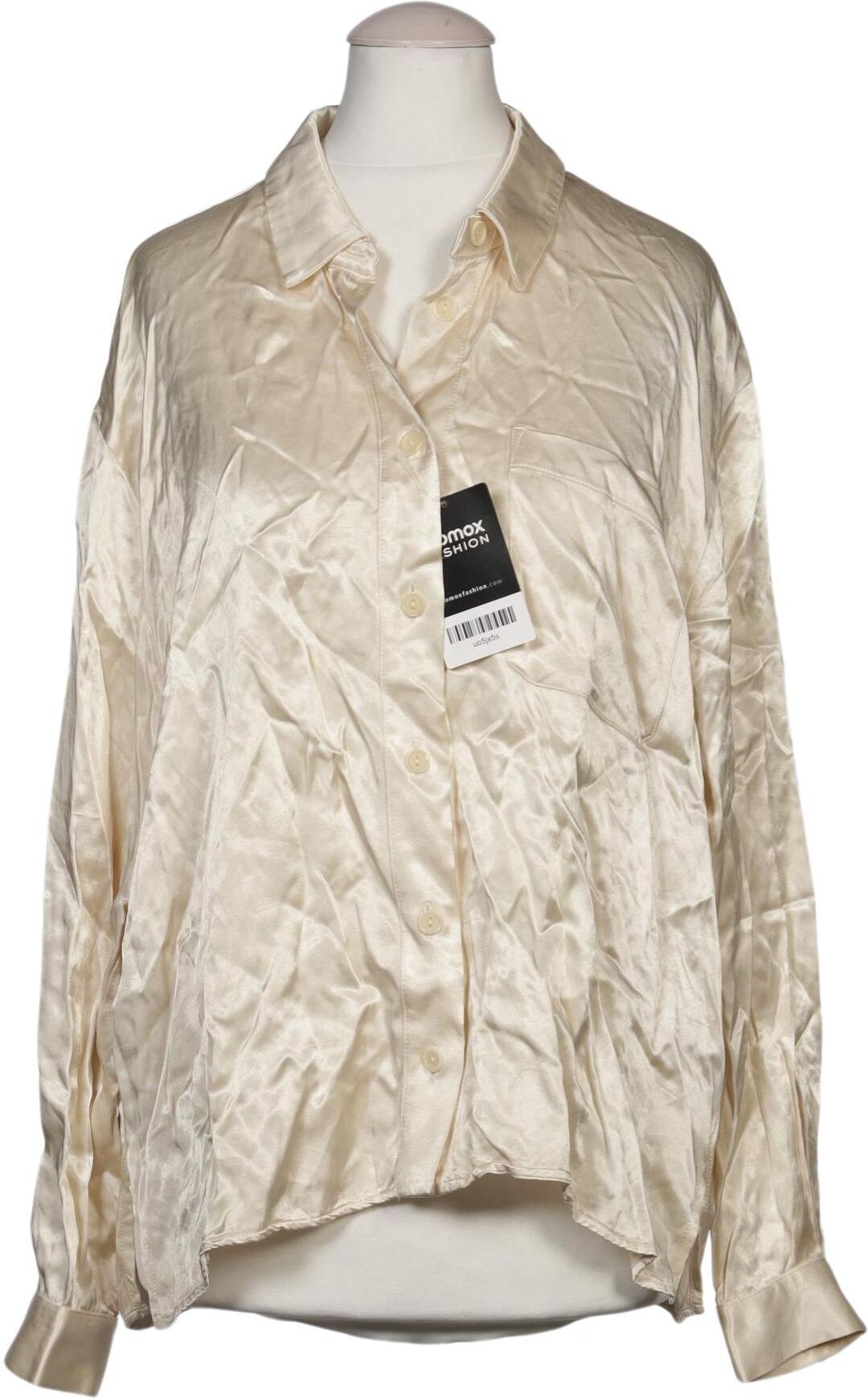 About you Damen Bluse, Cremeweiß, Gr. XS, Viskose - Second Hand