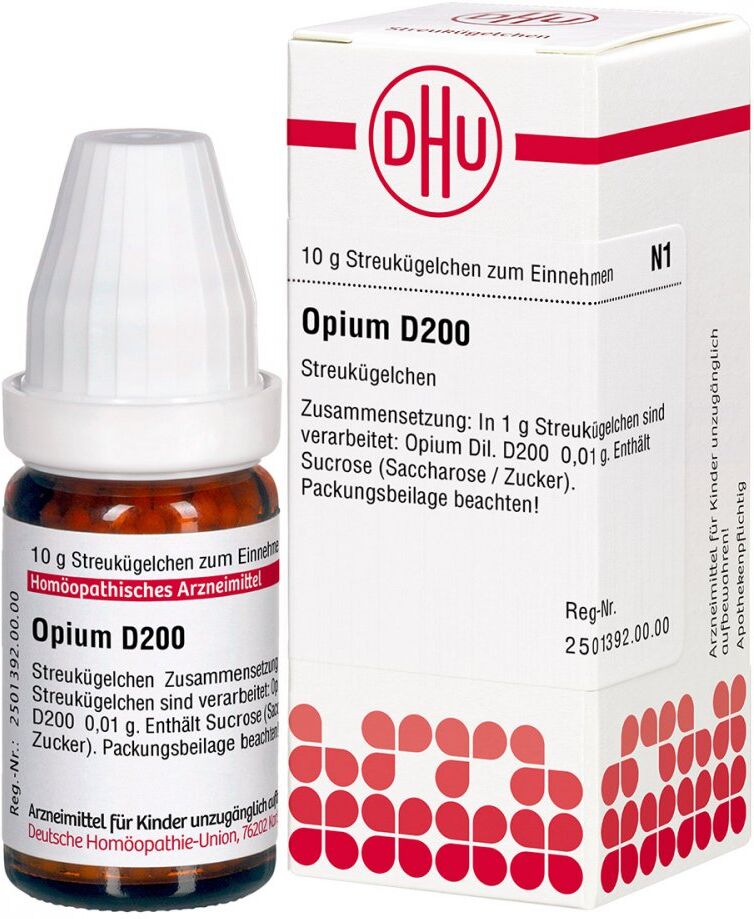 DHU Opium D200 Globuli