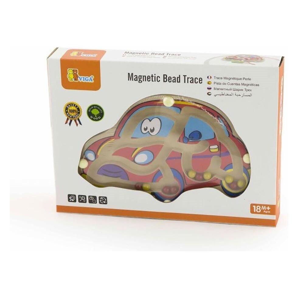 Viga Toys Viga 50163 Magnetische Perlenkette - Auto (V50163)