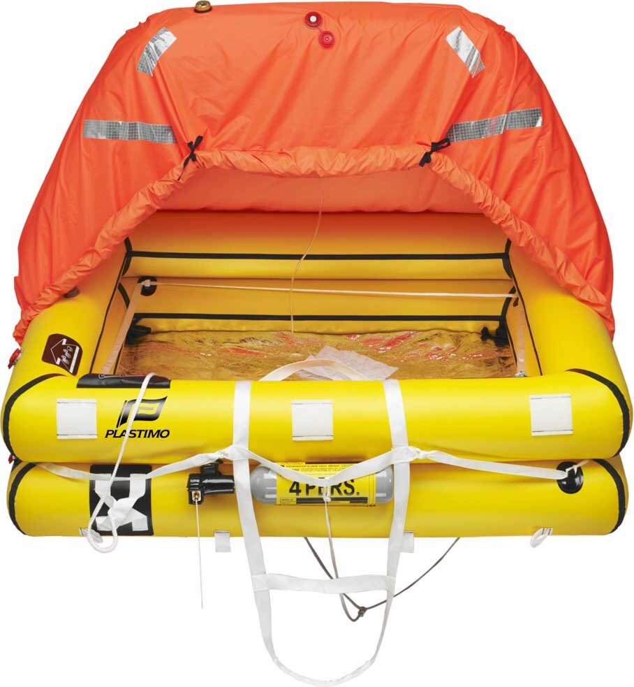 Plastimo Transocean Iso Upper 24h Canister 52176 Rettungsinsel Golden 4 Places Golden 4 Places