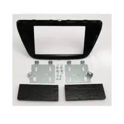 Doppel DIN 2-DIN Autoradio-Einbaublende klavierlack schwarz Suzuki SX4 S-Cros...