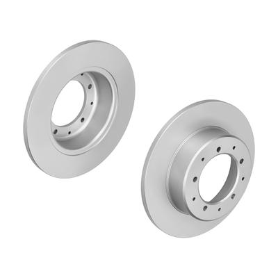 F.BECKER Bremsscheibe SET10212156 voll 290mm 13mm für LAND ROVER