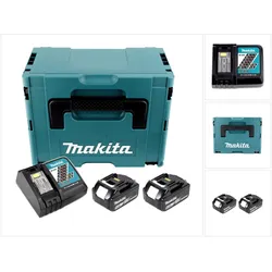 Makita, Werkzeugakku + Ladegerät, Power Source Kit (18 V)