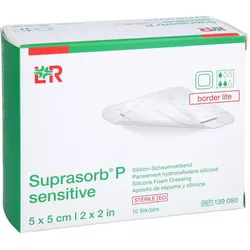 Suprasorb P sensitive PU-Schaumv.bor.lite 5x5 cm B2B Medical