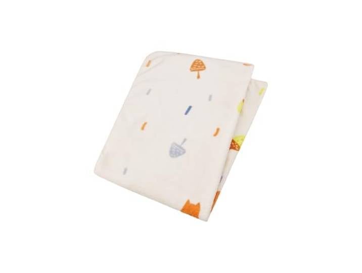 Sterntaler Babydecke Fuchs Filou 100x75cm - Kuscheldecke aus weichem Plüsch mit süßem All-Over Motiv - eine Kurze & eine langflorige Seite - ab Geburt - Geschenk Idee - ab Geburt, lichtgrau
