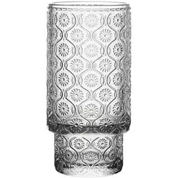 Glasbecher Glas für Getränke, Saft, Wasser und Milch Klein 7x14cm 340ml