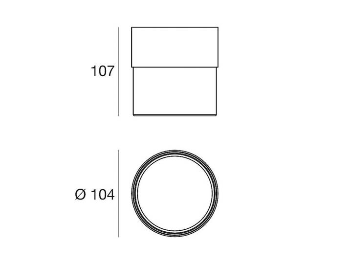 Linea Light LED Deckenleuchte Crumb, weiß / opal, für Wohn- / Esszimmer, Metall