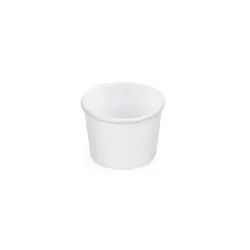Papierbecher / Eisbecher (PAP/PE) weiß Ø75mm 125ml