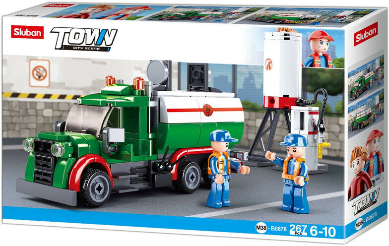 Town City Scene : Tanker 267 pcs - Sluban