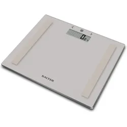 Salter, Personenwaage, 9113 GFEU12 Compact Glass Analyser Bathroom Scales, Grey (150 kg)