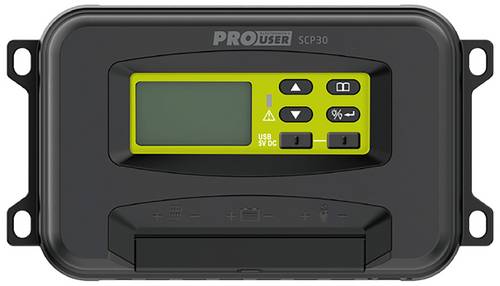 ProUser SCP30 Laderegler PWM 12 V, 24V 30A