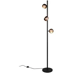 Trio Select LED-Stehlampe Orbit Alu, Eisen, Stahl & Metall Coffee