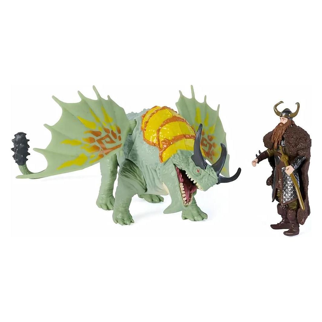 Dragons Drachenzähmen leicht gemacht - Wikinger & Drachen Actionfiguren-Set, Haudrauf & Schädelbrecher (6075559)