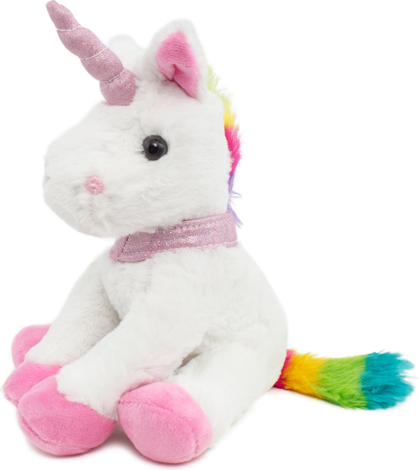 Brubaker Pluche Eenhoorn Knuffel - Wit - Hoogte: 21 cm