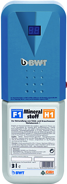 BWT Dosiergerät 17080 E3, ohne Wirkstoffbehälter