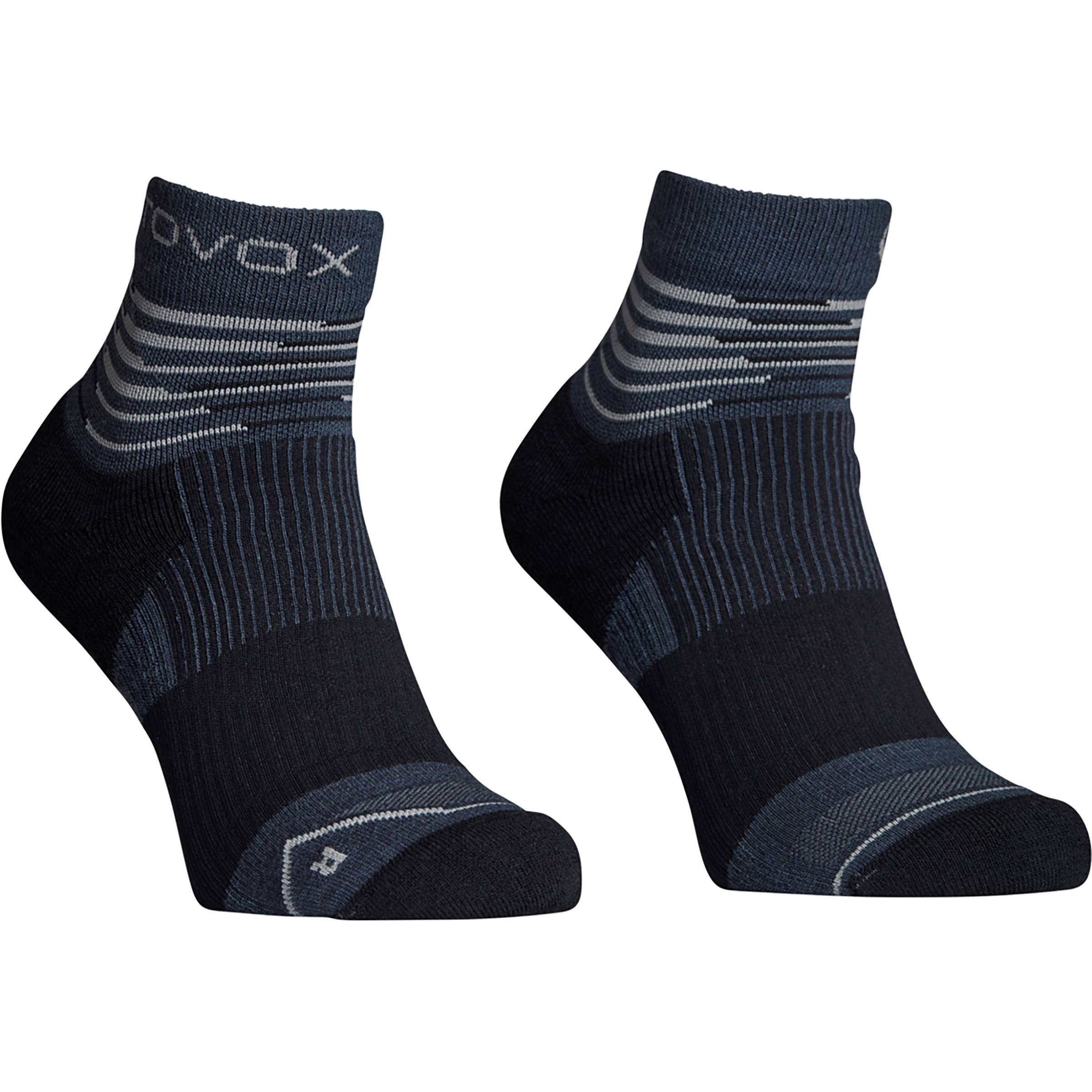 Ortovox All Mountain Quarter Damen Wandersocken schwarz Größe 39 Trekking Atmungsaktiv