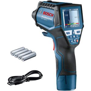Bosch Infrarot-Thermometer 0601083300, GIS 1000 C Professional, -40 bis 1000°C, Farbdisplay, 2-Punkt-Laser, Kamera