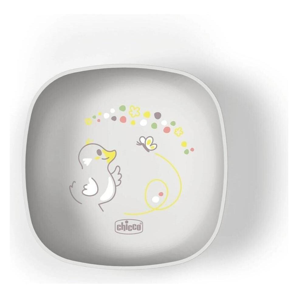 Chicco Schüssel mit Deckel grau 6m+ (00016001450000)