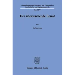 Der überwachende Beirat, Fachbücher von Steffen Aron