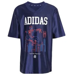 adidas Marvel Spider-Man T-Shirt Kinder - dkblue/white - 98