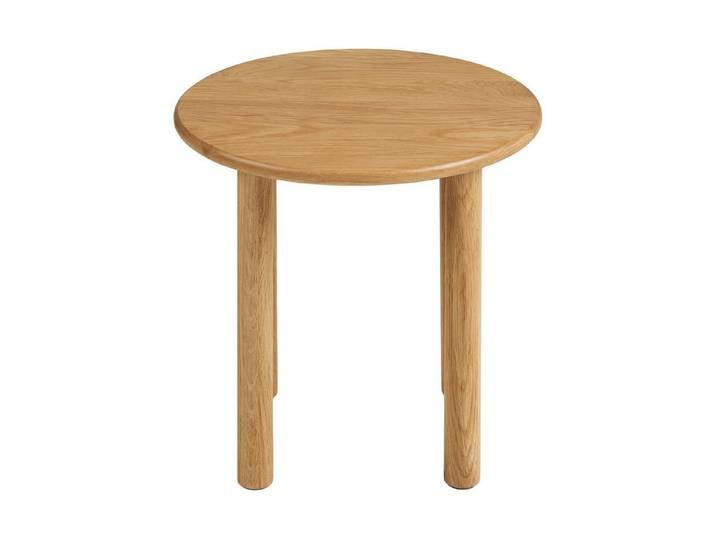 freiraum Beistelltisch Jena, in Eiche, Massivholz - 40x40cm (HxD)
