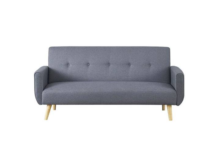 Malmo - Canapé scandi convertible 3pl Gris