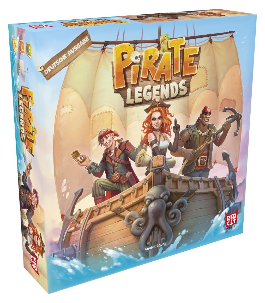 Piratenlegenden strategisch piratenspel van Elznir Games