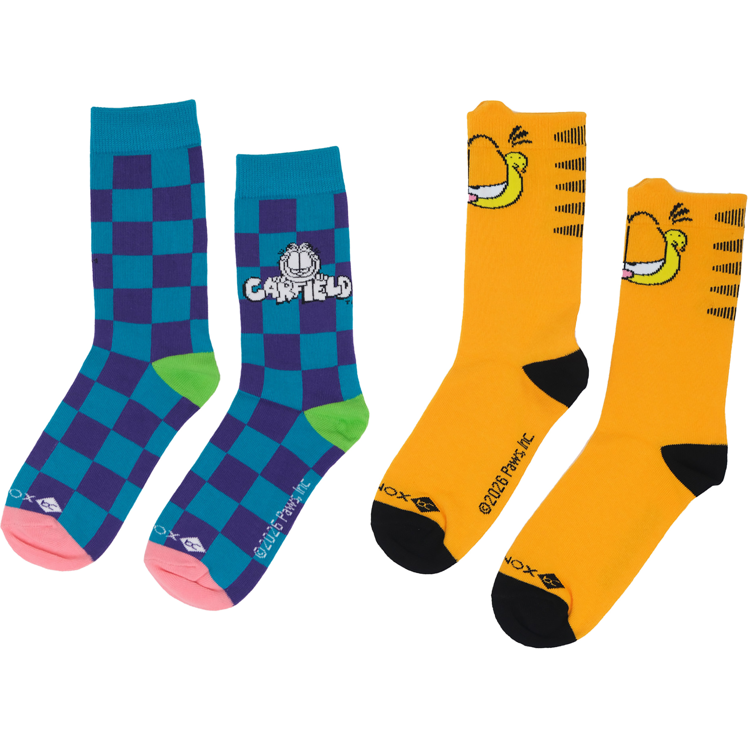 Bavarian Caps Garfield: Nice box Freizeitsocken mehrfarbig Größe 41 Lifestyle