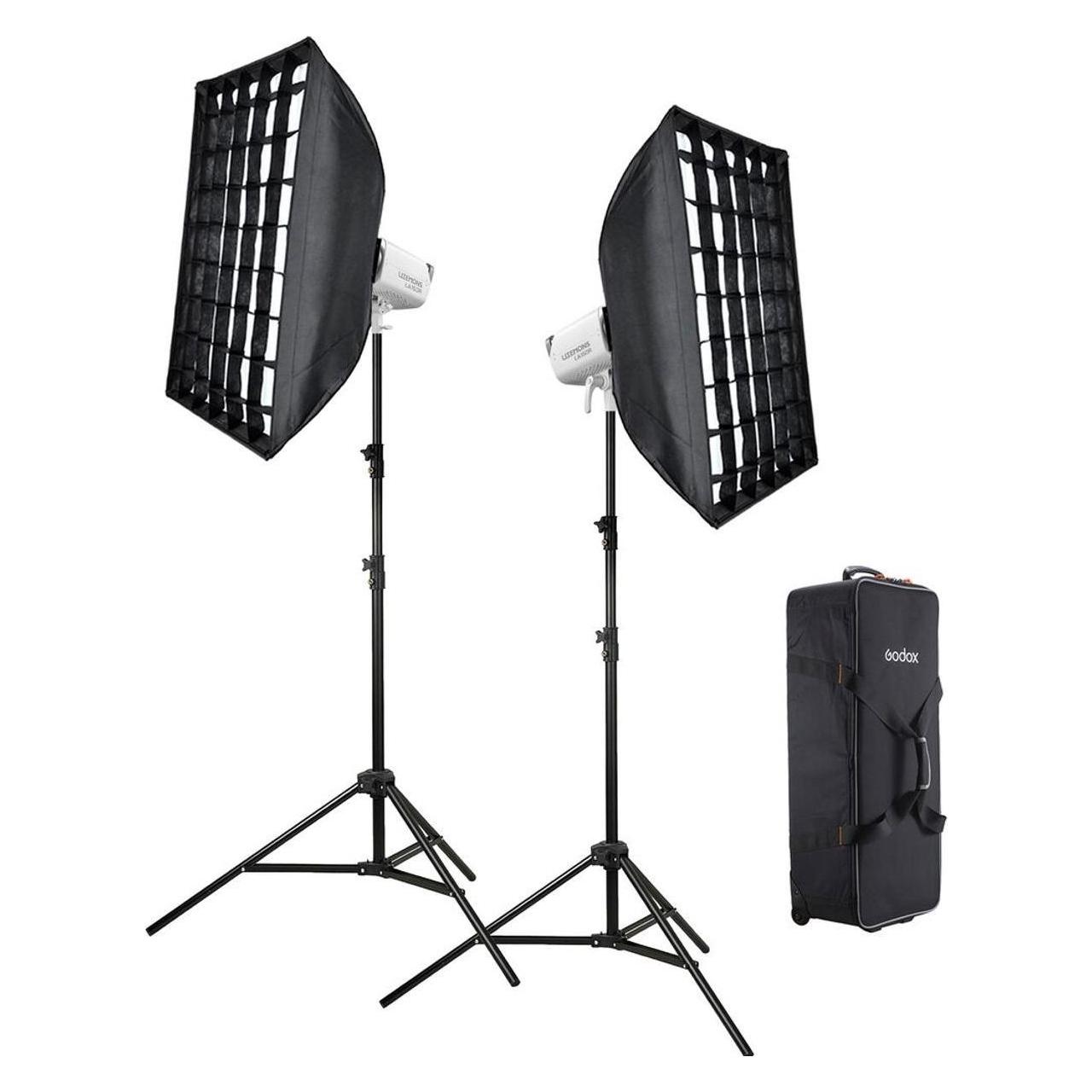 Godox Litemons LA300R RGB LED Video Light 2 light kit (Videoleuchte) (LA300R K2)