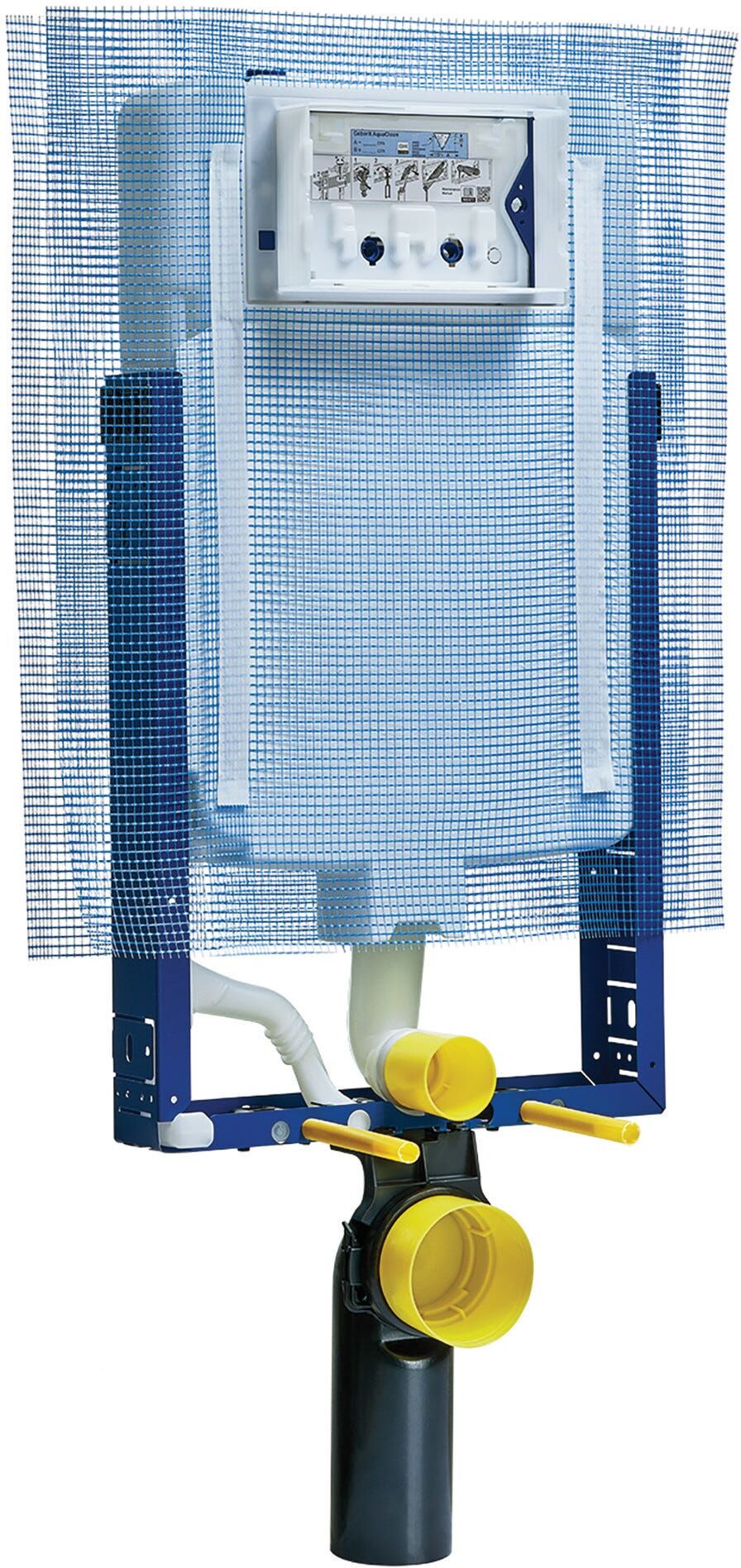 Geberit CASSETTA WC INCASSO  SIGMA 8 COMBIFIX PER WC SOSPESI E PARETI IN MURATURA 3-9 l