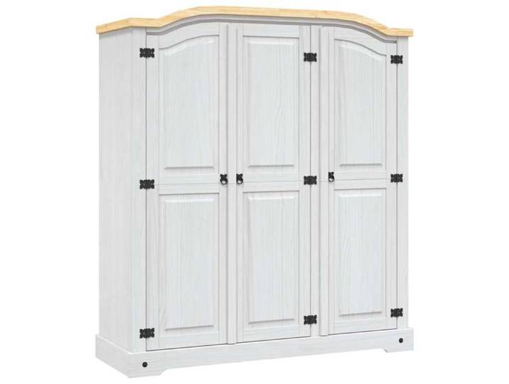 Garde-robe avec 3 portes Gamme Corona pin mexicain Blanc 282622