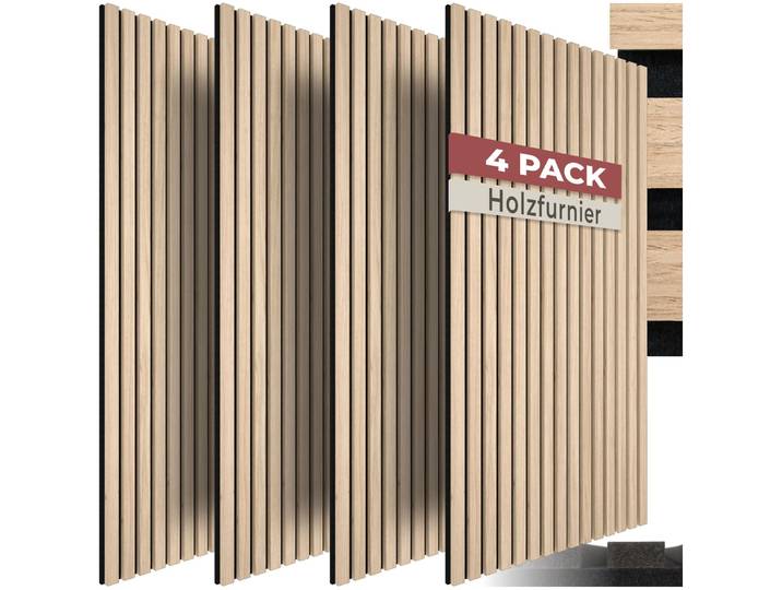 Akustikpaneele Sonic Wall III Holzoptik - Eiche hell