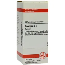 Spongia D 4 Tabletten 80 St