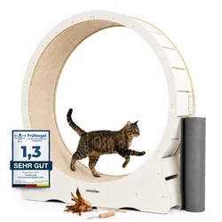 Katzenlaufrad 'Baghira' XXL Groß 120cm Innendurchmesser
