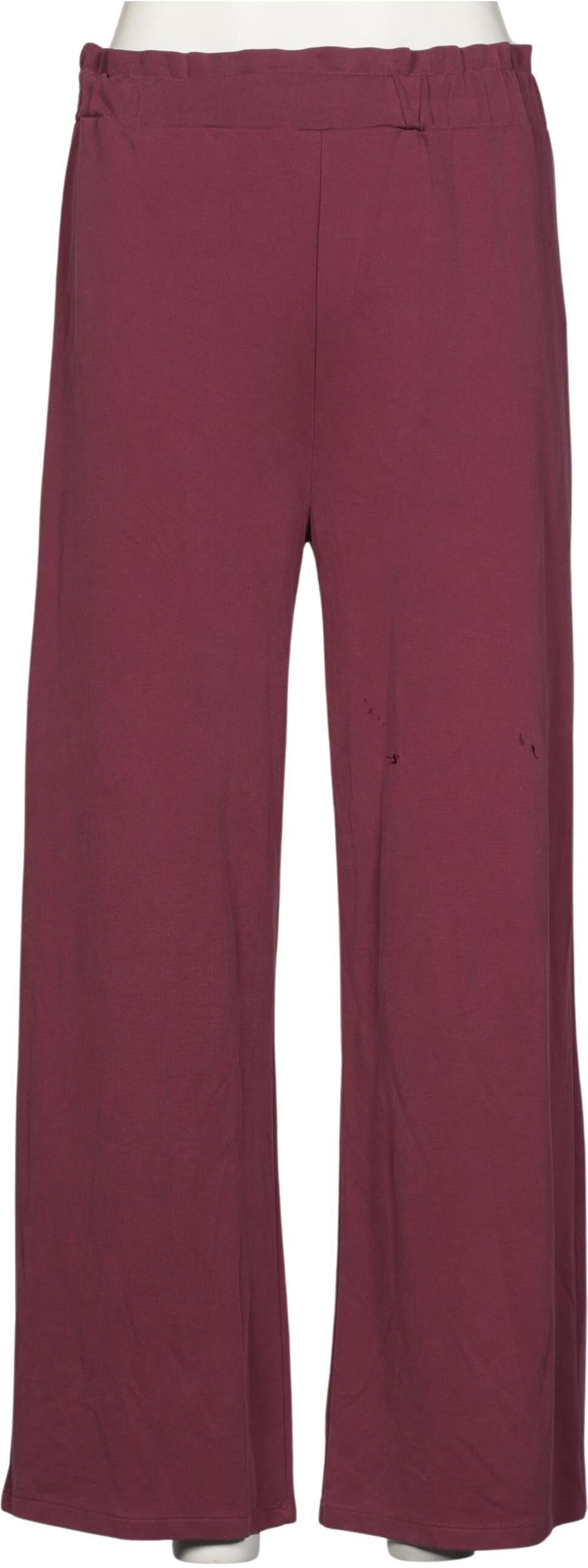 Kauf dich glucklich Damen Stoffhose, Bordeaux, Gr. L, Modal / Synthetik - Second Hand