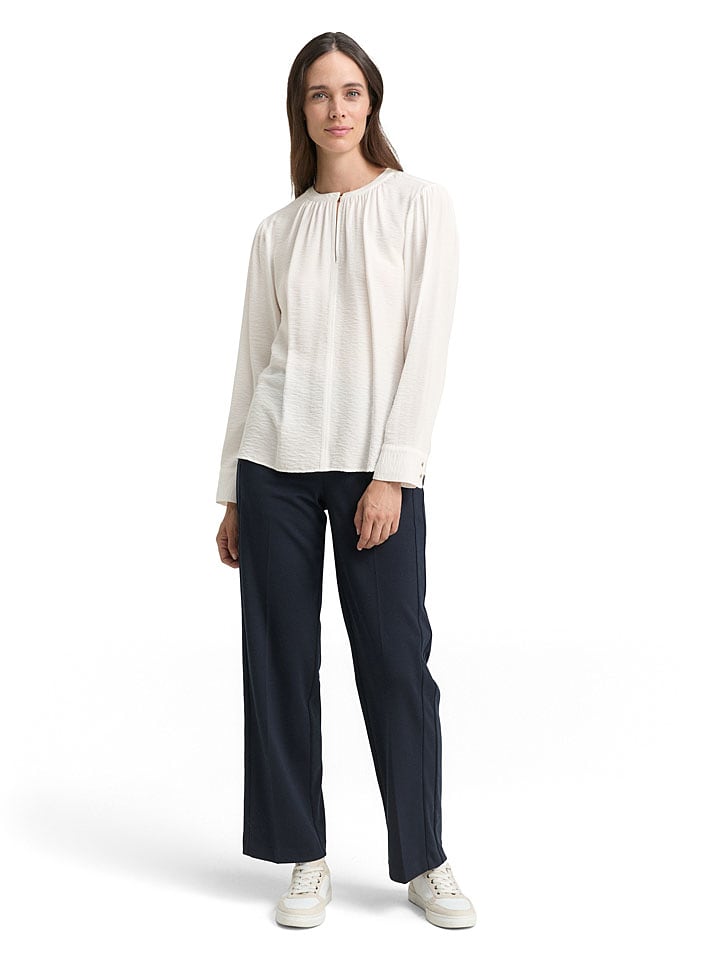 Tom Tailor Bluse in Creme - 42
