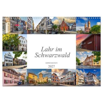 Lahr im Schwarzwald Impression (Wandkalender 2027 DIN A3 quer), CALVENDO Monatskalender